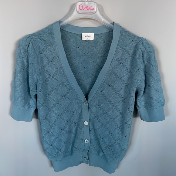 Wilfred Sweaters - Wilfred Dainty Cardigan, XS, Teal, NWOT